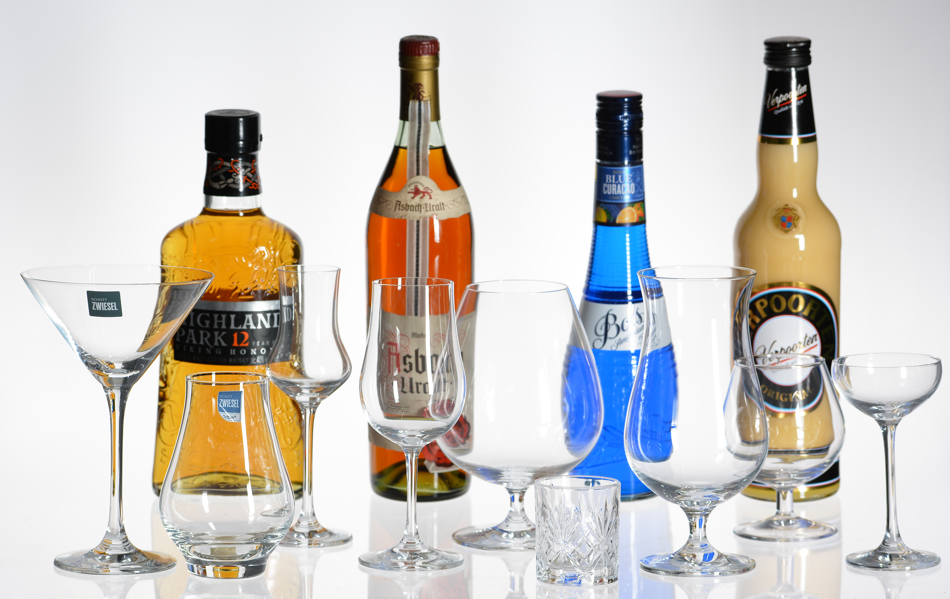 Bar und Cocktailgl�ser